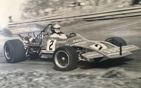 Mechanic working on a car